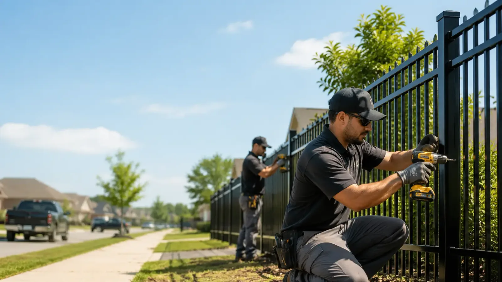 Metal Fence Installation in Lisle, IL